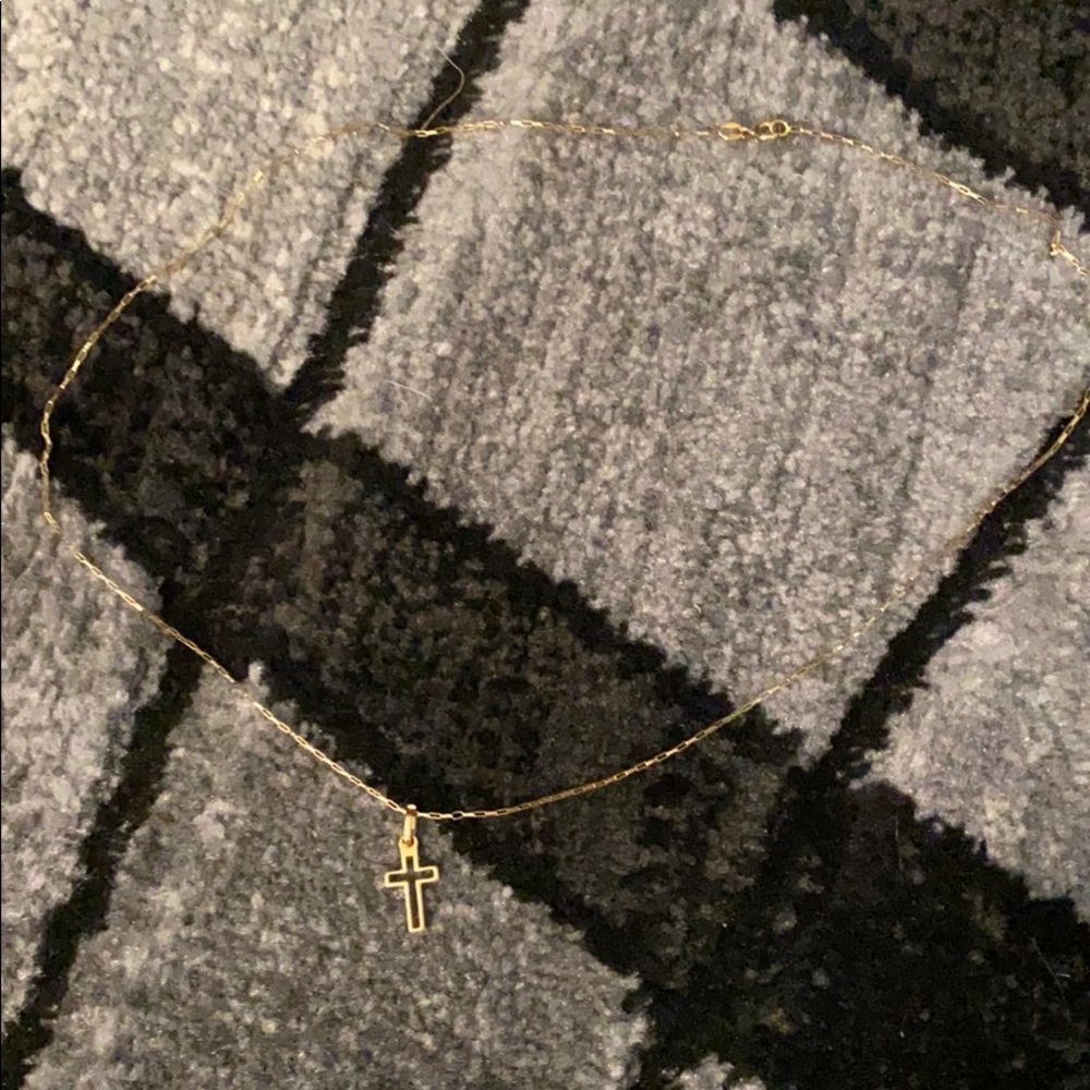 Gold Cross necklace